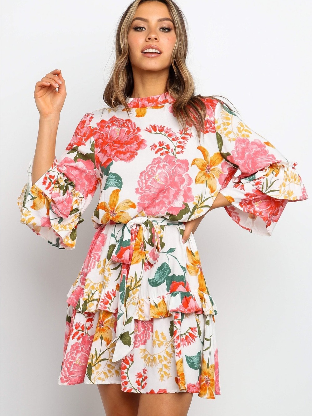 Petal + Pup Peta Floral Dress. Womens Size large